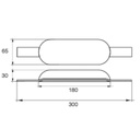 Anode magnésium 0,75 kg