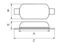 Anode magnésium 0,30 kg