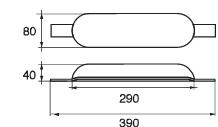 Anode magnésium 1,60 kg