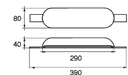 Anode magnésium 1,60 kg